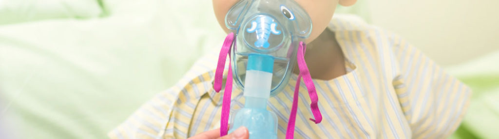 medicamento mediante mascarilla de inhalación para el VRS